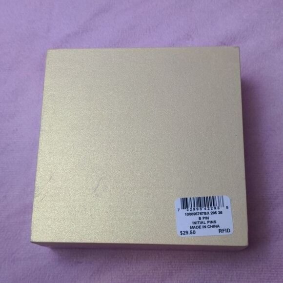 Charter Club Letter b Initial Pin - Picture 5 of 5